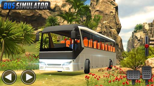Off-Road Uphill Mountain Tourist Bus Driving Game screenshot 5