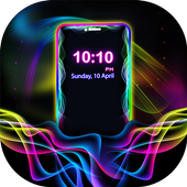 Wave Edge-LED Border light Live Wallpaper icon