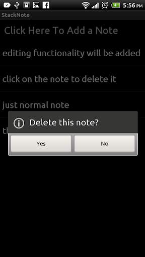 Stack Note screenshot 3