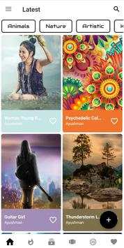 WallTok: Wallpapers HD Backgrounds screenshot 1