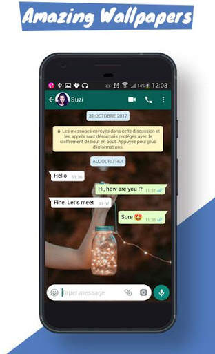 Cool Wallpapers for WhatsApp - Chat Background screenshot 8