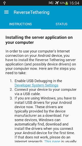 Reverse Tethering NoRoot Free screenshot 1