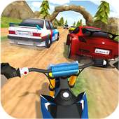 Dirt Bike Rally Racing Turbo logo