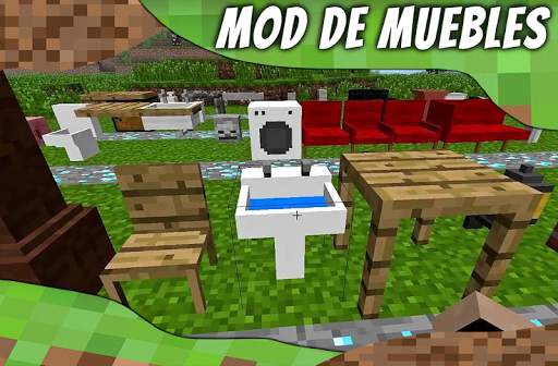 Muebles mod. Mods de muebles para Minecraft PE screenshot 1