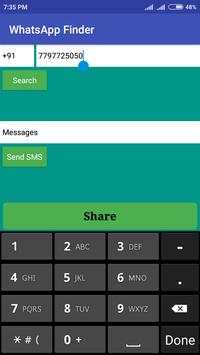 WhatsApp Finder screenshot 2