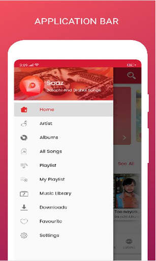 Saaz - Download and Listen Balochi Songs screenshot 3