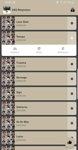 EXO Offline - Kpop Ringtones screenshot 3