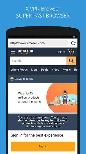 New VPN Super - VPN Proxy Server & X browser, Free screenshot 1