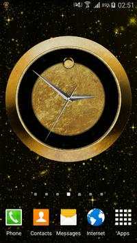 Luxury Clock Gold 1 تصوير الشاشة