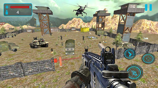 Gunship Helicopter Strike Special Forces War screenshot 2