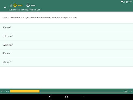 Advanced Geometry: Practice Tests and Flashcards скриншот 7