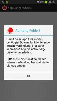 App Danger Check screenshot 1