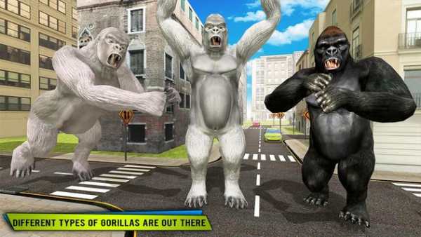 Angry Gorilla Rampage Attack Beast City Smasher screenshot 3