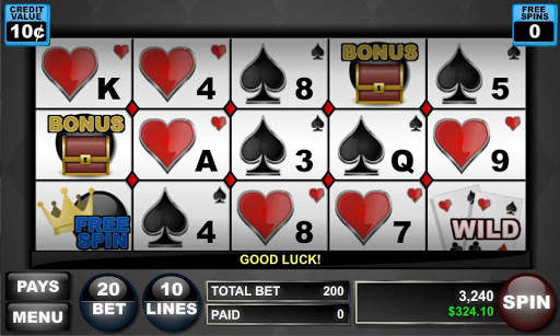 Card Shark Poker Slots (LITE) screenshot 1