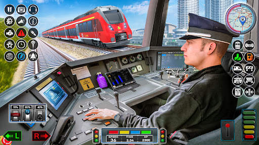 シティトレインゲーム3Dトレインゲーム screenshot 2