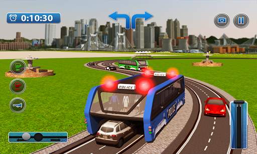 Penjara Tinggi Bis Angkutan 3D screenshot 3