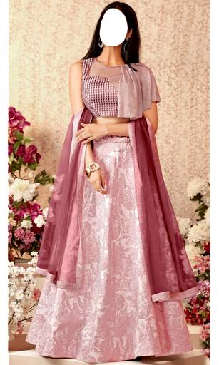 Lehenga Choli Party Wear Photo Suit screenshot 4