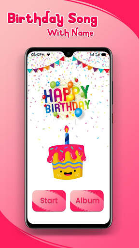 birthday song with name screenshot 2
