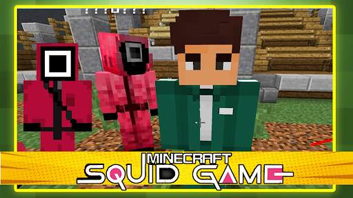 Squid game in Minecraft screenshot 1