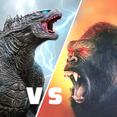 Angry Monster Gorilla - King Fighting Kong Games icon