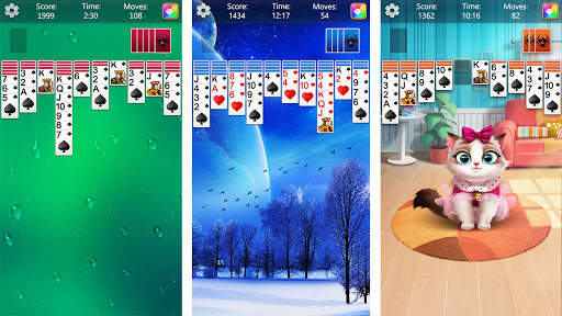 Spider Solitaire Fun screenshot 1
