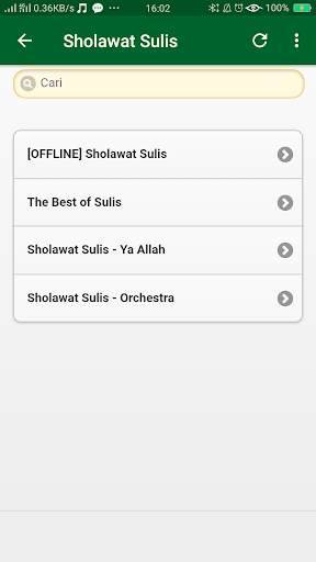 Offline Sholawat Sulis screenshot 2