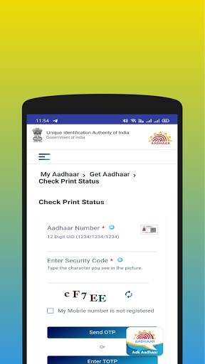 Download Aadhar Card screenshot 4
