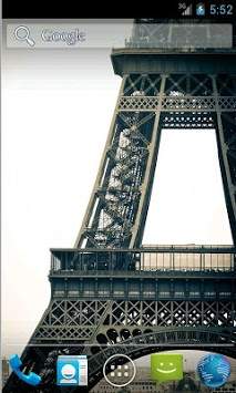 Paris Live Wallpaper screenshot 1