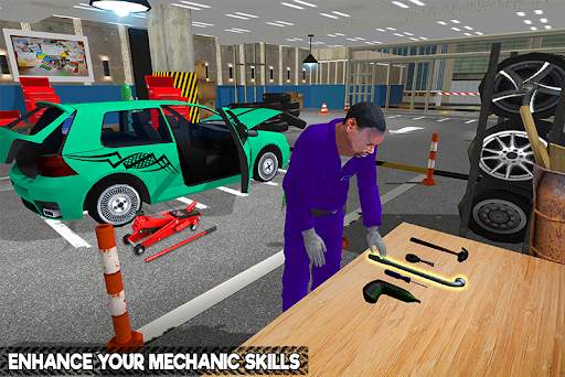 Car Mechanic Robot Workshop screenshot 5
