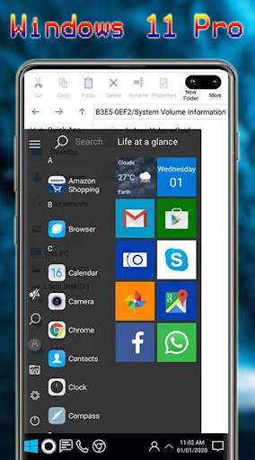 Windows 10 & Windows 11 Pro & desktop launcher screenshot 1