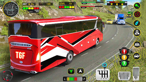 Coach Bus 3D Driving Games screenshot 1