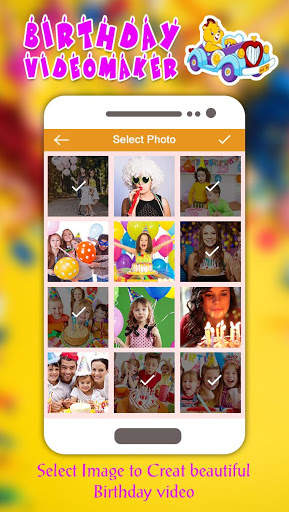 Birthday Video Maker screenshot 1