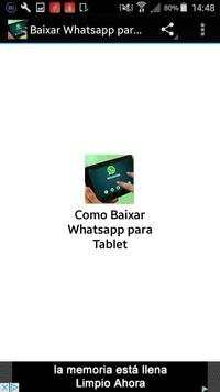 Install Whatsapp for Tablet screenshot 1