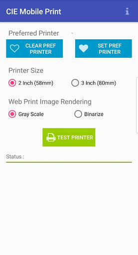 CIE Mobile Print screenshot 1