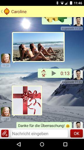 aJoy Messenger screenshot 1