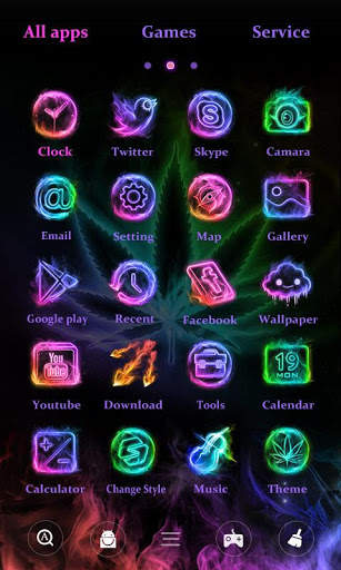 Weed GO Launcher Theme screenshot 3