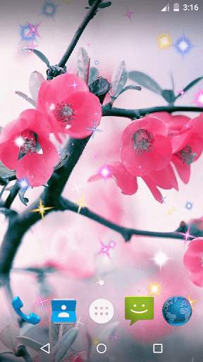 Spring Flowers Live Wallpaper screenshot 4