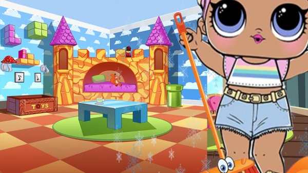 Princess Dolls Pink Cleaning screenshot 3
