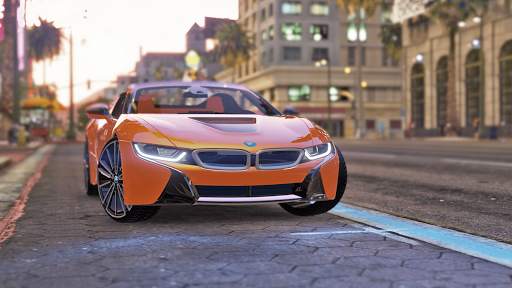 BMW i8 City Driving Simulator screenshot 3