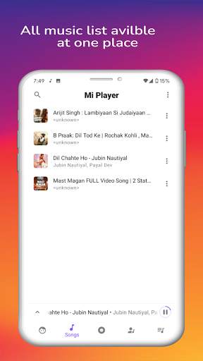 Mi Music Player : Smart Music Player screenshot 5