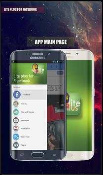 Lite Plus for Facebook screenshot 1