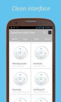 Equalizer Audio MP3 Player screenshot 2