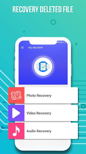 Deleted File Recovery - Recover photos videos Disk screenshot 1