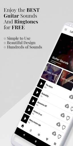 Guitar Ringtone App - The Best Guitar Sounds screenshot 1