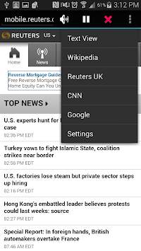 Xandar Talking Browser-Lite screenshot 4