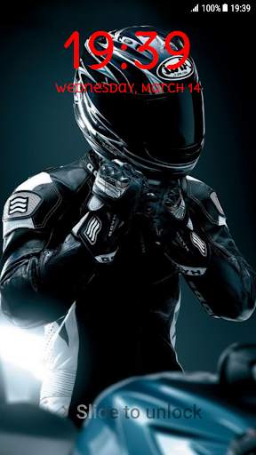 Motorcycle Pattern Lock Screen 3 تصوير الشاشة
