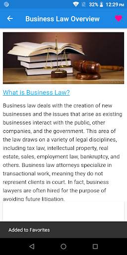 Business Law screenshot 4