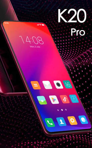 Theme for Redmi K20 Latest 2019 red launcher screenshot 2