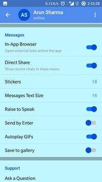 JuztChat Messenger Free Calls and Messages screenshot 2