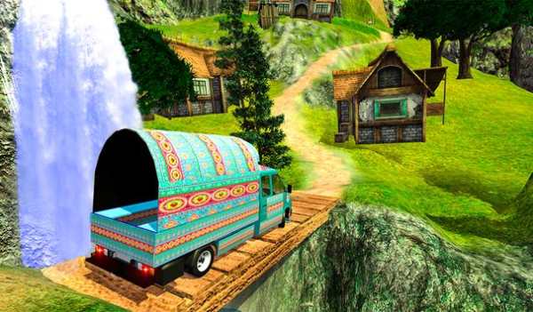 Offroad Pickup Van Driving Simulator 2019 screenshot 10